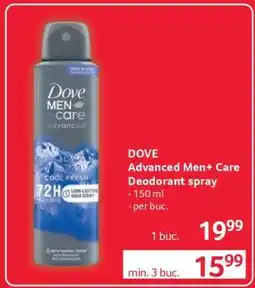 Selgros DOVE Advanced Men+ Care Deodorant spray Ofertă
