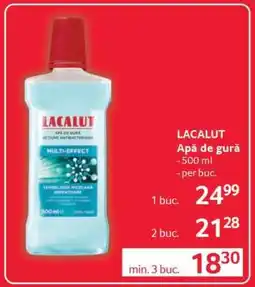 Selgros LACALUT Apă de gură Ofertă