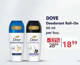 Selgros DOVE Deodorant roll-on Ofertă