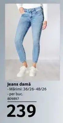 Selgros Jeans damă Ofertă