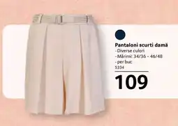 Selgros Pantaloni scurți, damă Ofertă