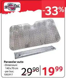Selgros Parasolar auto Ofertă