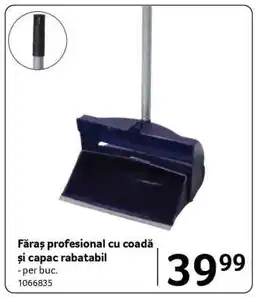 Selgros Făraș profesional cu coadă și capac rabatabil Ofertă