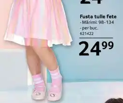 Selgros Fusta tulle fete Ofertă