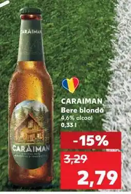 Kaufland CARAIMAN Bere blondă Ofertă