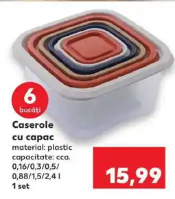 Kaufland Caserole cu capac Ofertă