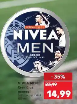 Kaufland NIVEA MEN Cremă uz general Ofertă