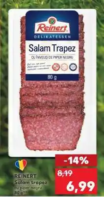 Kaufland REINERT Salam trapez Ofertă