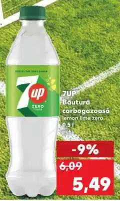 Kaufland 7UP Băutură carbogazoasă lemon lime zero Ofertă