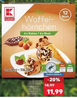 Kaufland K-CLASSIC Mini Cone Ofertă