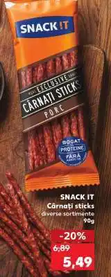 Kaufland SNACK IT Cârnați sticks Ofertă