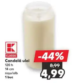 Kaufland Candelă ulei Ofertă