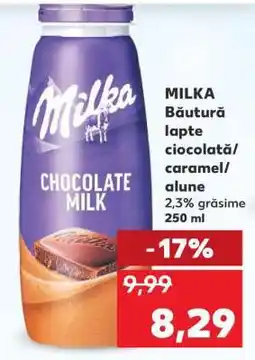 Kaufland MILKA Băutură lapte ciocolată/caramel/alune Ofertă