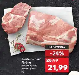 Kaufland Ceafă de porc fără os Ofertă