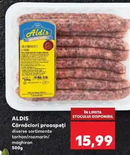 Kaufland ALDIS Cârnați proaspeți Ofertă
