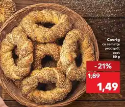 Kaufland Covrig cu semințe proaspăt copt 80 g Ofertă