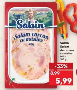 Kaufland SABIN Salam de curcan Ofertă