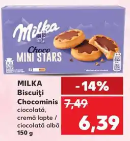 Kaufland MILKA Biscuiți Chocominis Ofertă
