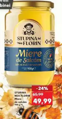 Kaufland STUPINA NEA FLORIN Miere de salcâm 900 g Ofertă