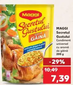 Kaufland MAGGI Secretul gustului Ofertă