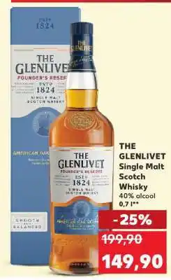 Kaufland THE GLENLIVET Single Malt Scotch Whisky Ofertă
