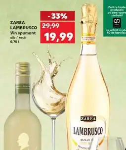 Kaufland ZAREA Lambrusco Ofertă