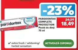 Kaufland PARODONTAX COMPLETE PROTECTION Ofertă