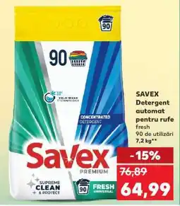 Kaufland SAVEX Detergent automat pentru rufe Ofertă