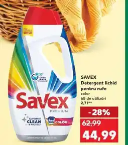 Kaufland SAVEX Detergent lichid pentru rufe Ofertă