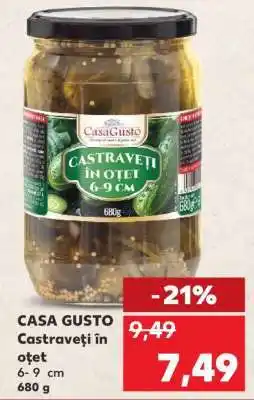Kaufland CASA GUSTO Castraveți în oțet Ofertă