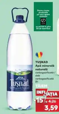 Kaufland TUŞNAD Apă minerală naturală Ofertă