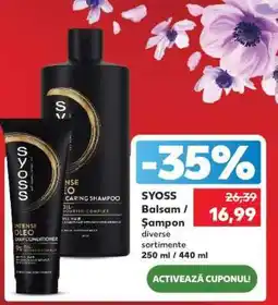 Kaufland SYOSS Balsam / Șampon Ofertă
