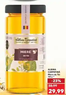 Kaufland ALBINA CARPATINĂ Miere de Tei Ofertă