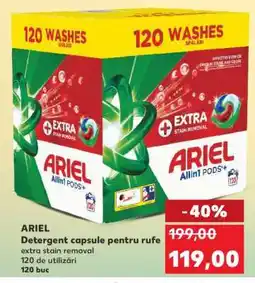 Kaufland ARIEL Detergent capsule pentru rufe Ofertă