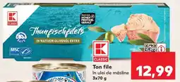 Kaufland Ton file Ofertă