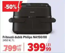 Carrefour Friteuză dublă Philips NA150/00 Ofertă
