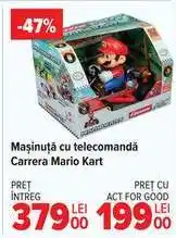 Carrefour Mașinuță cu telecomandă Carrera Mario Kart Ofertă