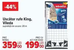 Carrefour Uscător rufe King, Vileda Ofertă