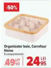 Carrefour Organizator baie, Carrefour Home Ofertă