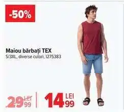 Carrefour Maiou bărbați TEX Ofertă