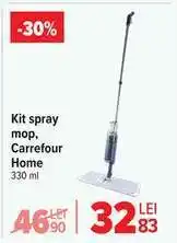 Carrefour Kit spray mop, Carrefour Home Ofertă