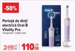 Carrefour Periuță de dinți electrică Oral-B Vitality Pro Ofertă