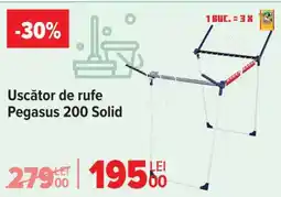 Carrefour Uscător de rufe Pegasus 200 Solid Ofertă