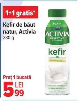 Carrefour Kefir de băut natur, Activia Ofertă