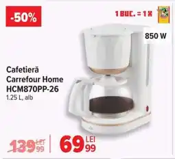 Carrefour Cafetieră Carrefour Home HCM870PP-26 Ofertă
