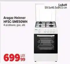 Carrefour Aragaz Heinner HFSC-SME50WH Ofertă