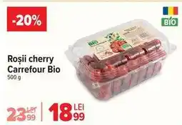 Carrefour Rosii cherry, Carrefour Bio Ofertă