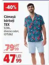 Carrefour Cămașă bărbați TEX Ofertă