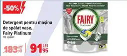 Carrefour Detergent pentru mașina de spălat vase, Fairy Platinum Ofertă