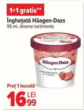 Carrefour Înghețată Haagen-Dazs Ofertă